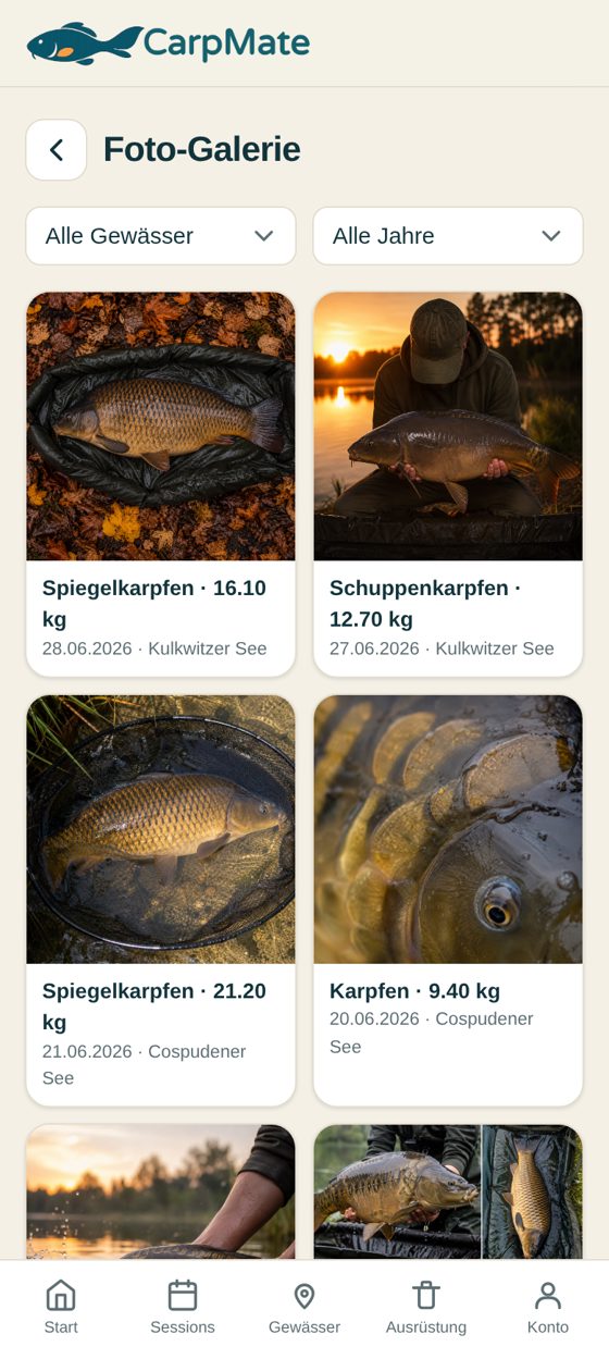 Fang-Galerie in CarpMate
